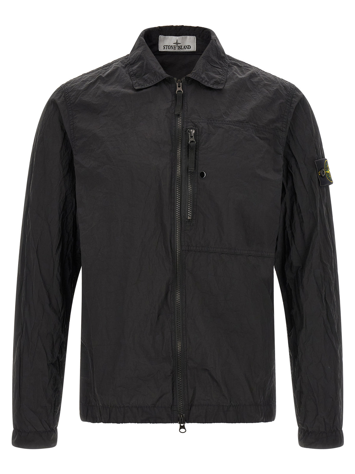 Stone Island Schwarze Polyamid-Bluse