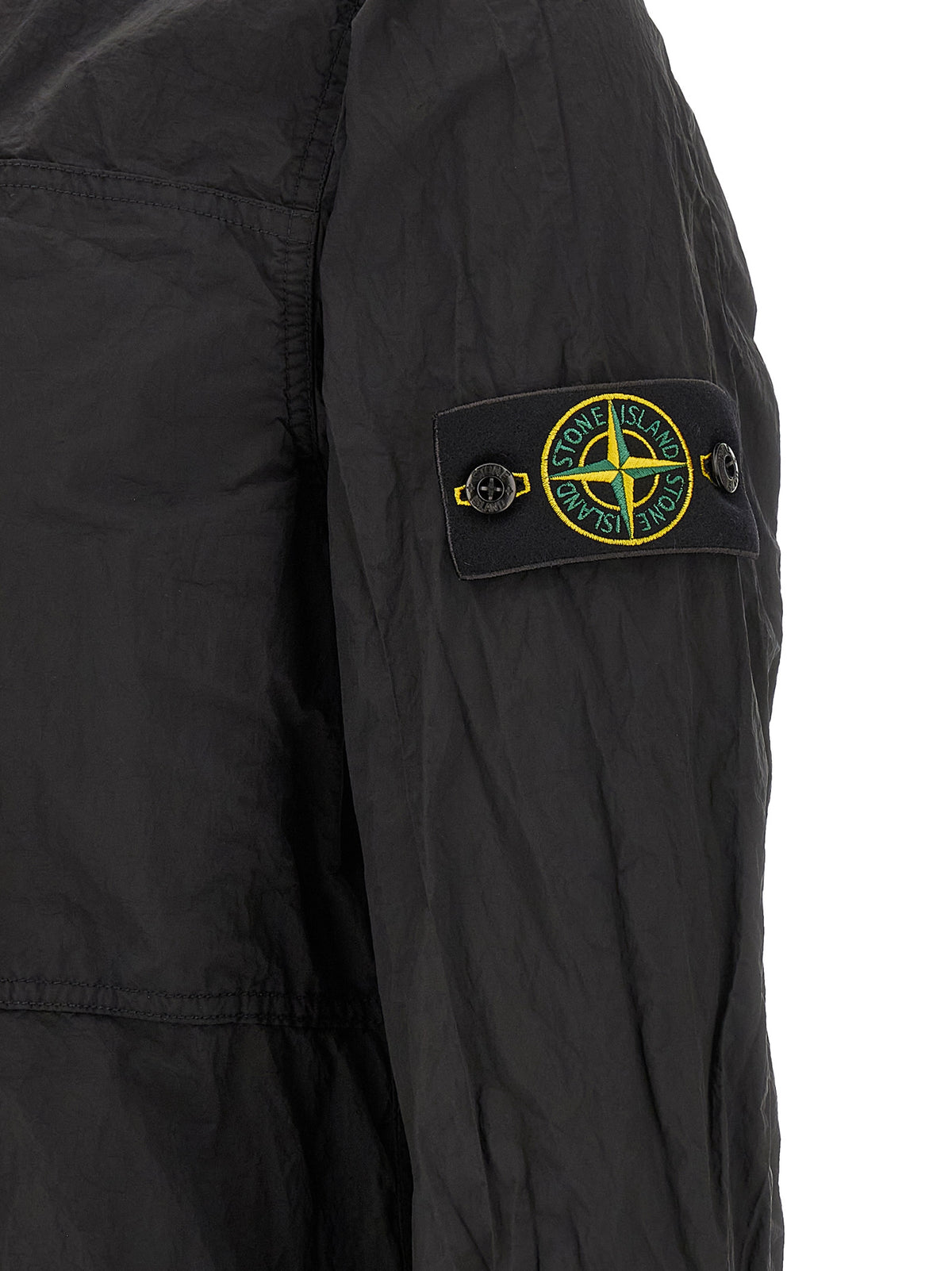 Stone Island Schwarze Polyamid-Bluse