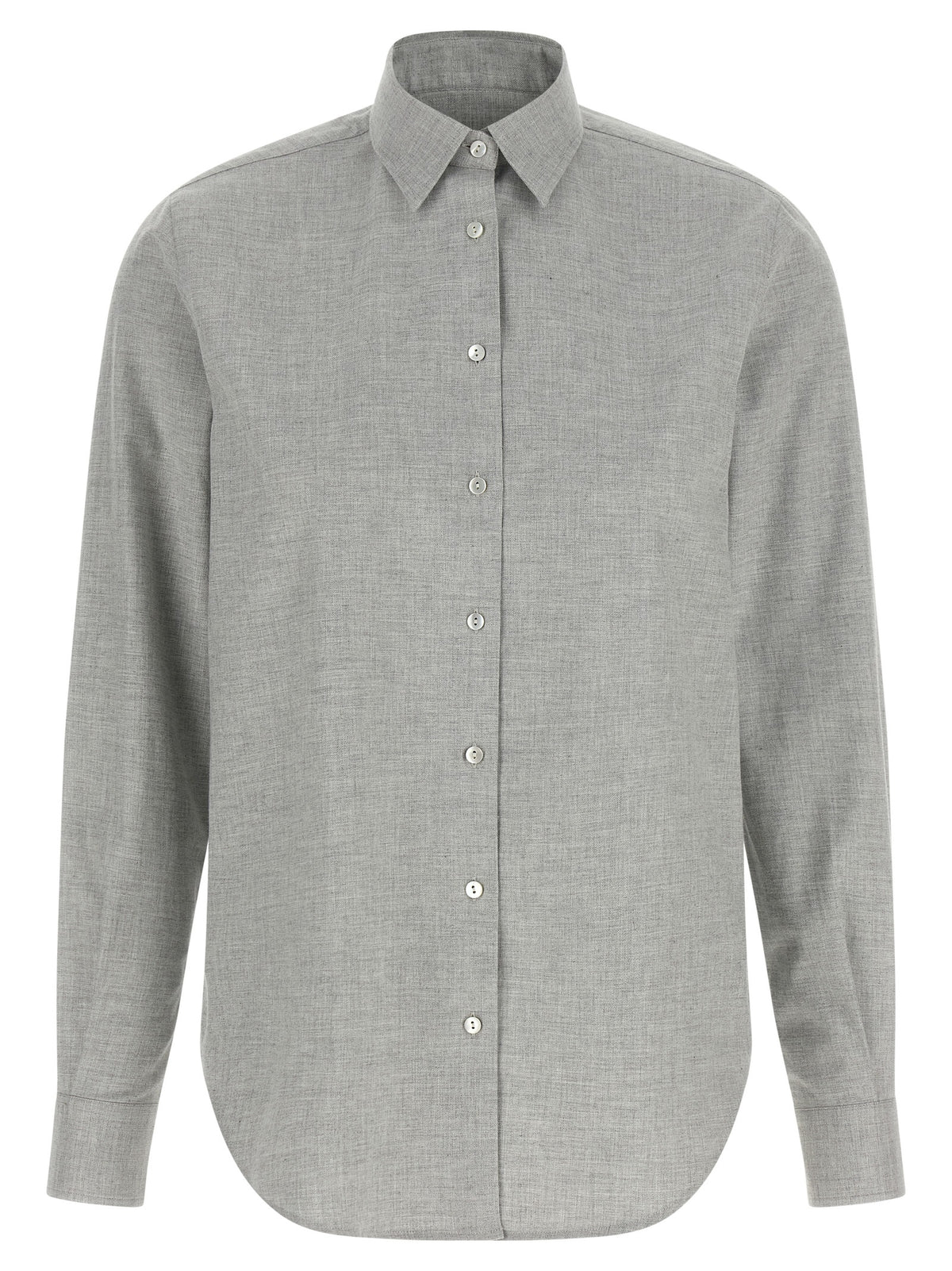 XACUS Gray Cotton Blouse