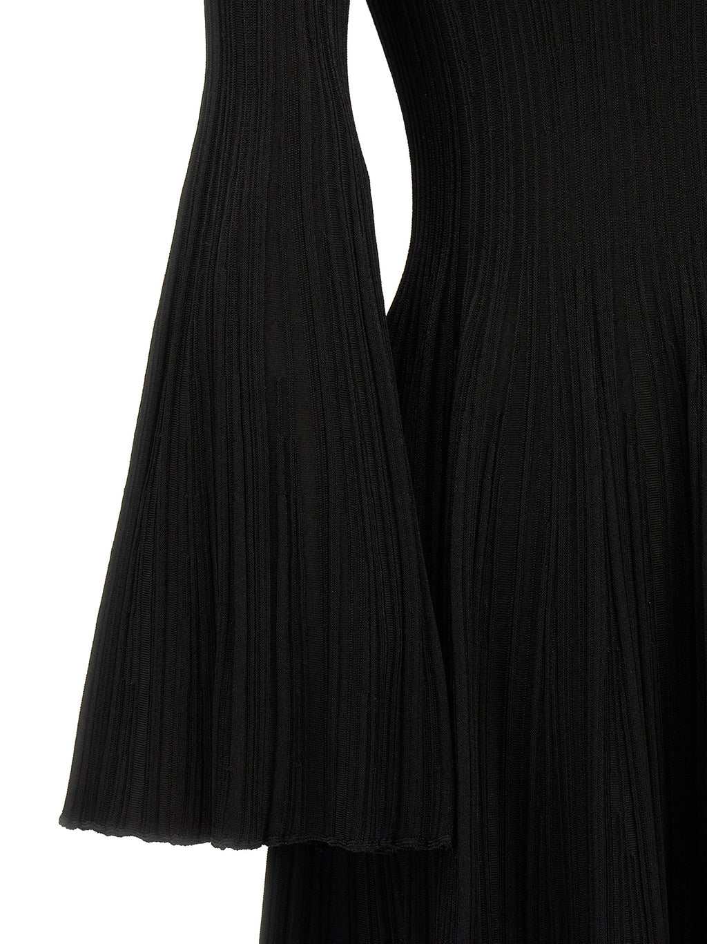 ANTONINO VALENTI Black Viscose Short Dress