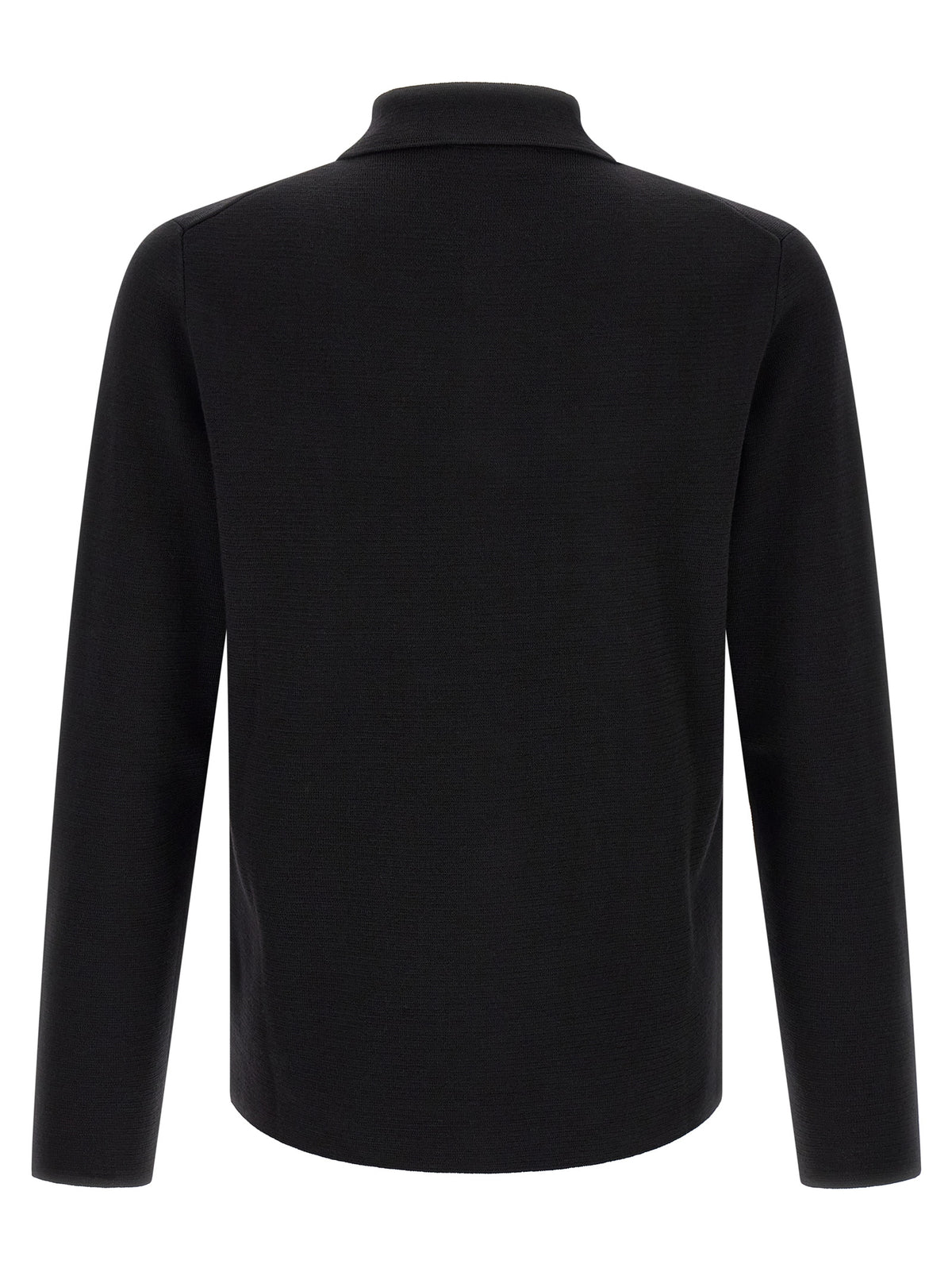 ZANONE Black Virgin Wool Cardigan