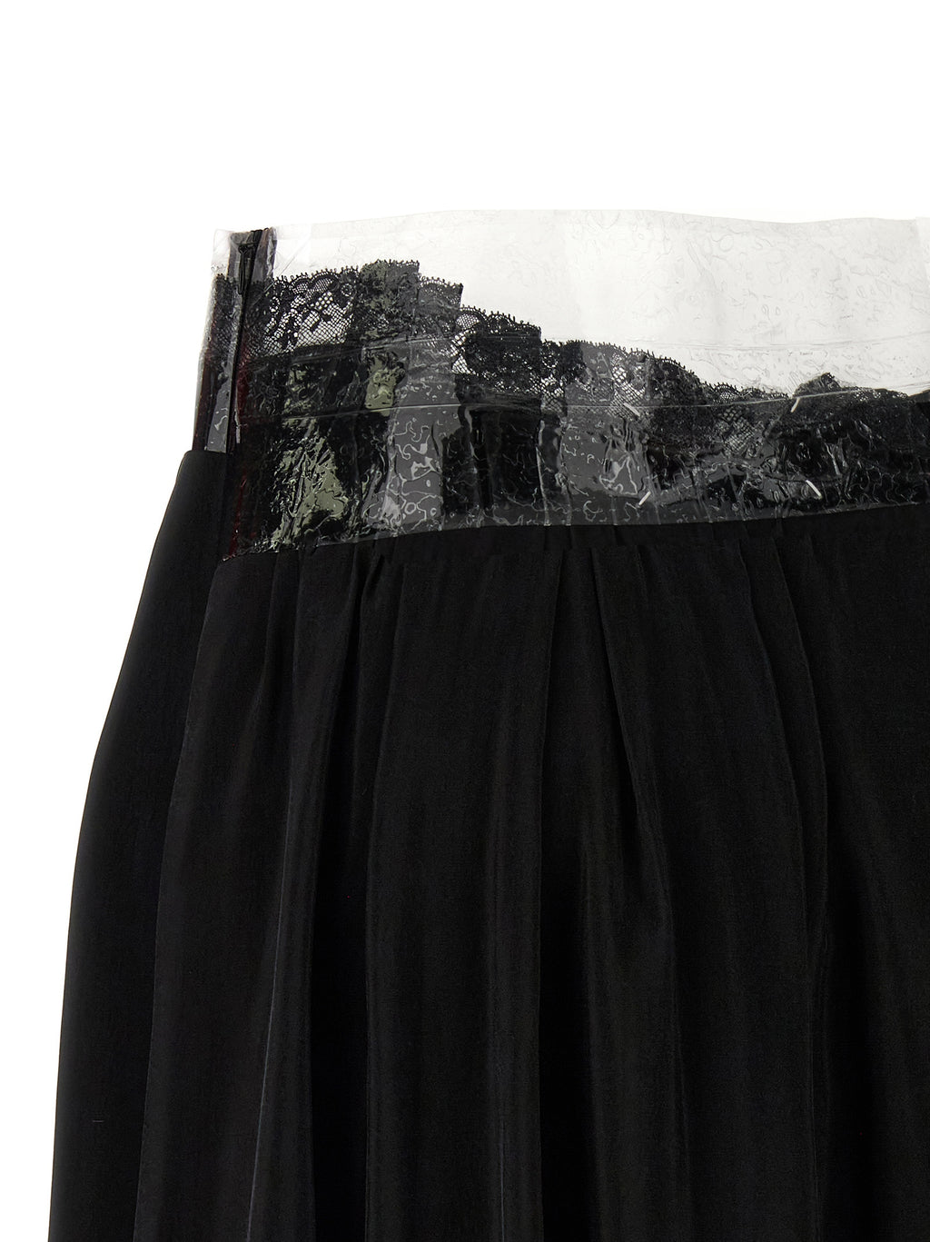 Maison Margiela Black Copper Mini Skirt