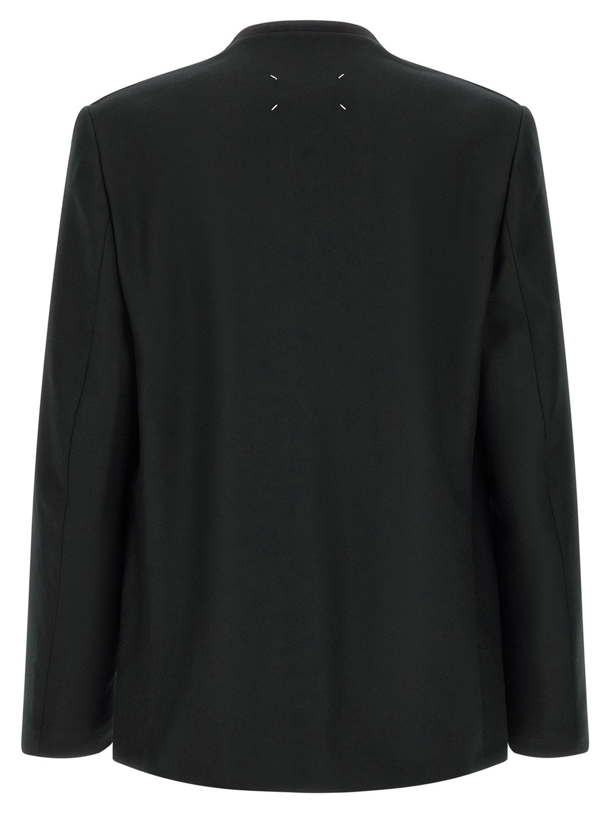 Maison Margiela Blazer aus schwarzer Schurwolle