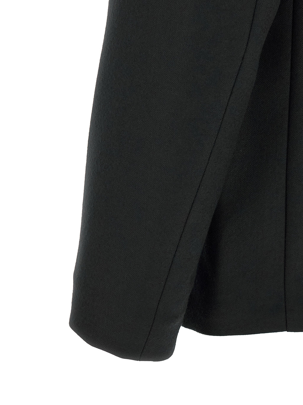 Maison Margiela Blazer aus schwarzer Schurwolle