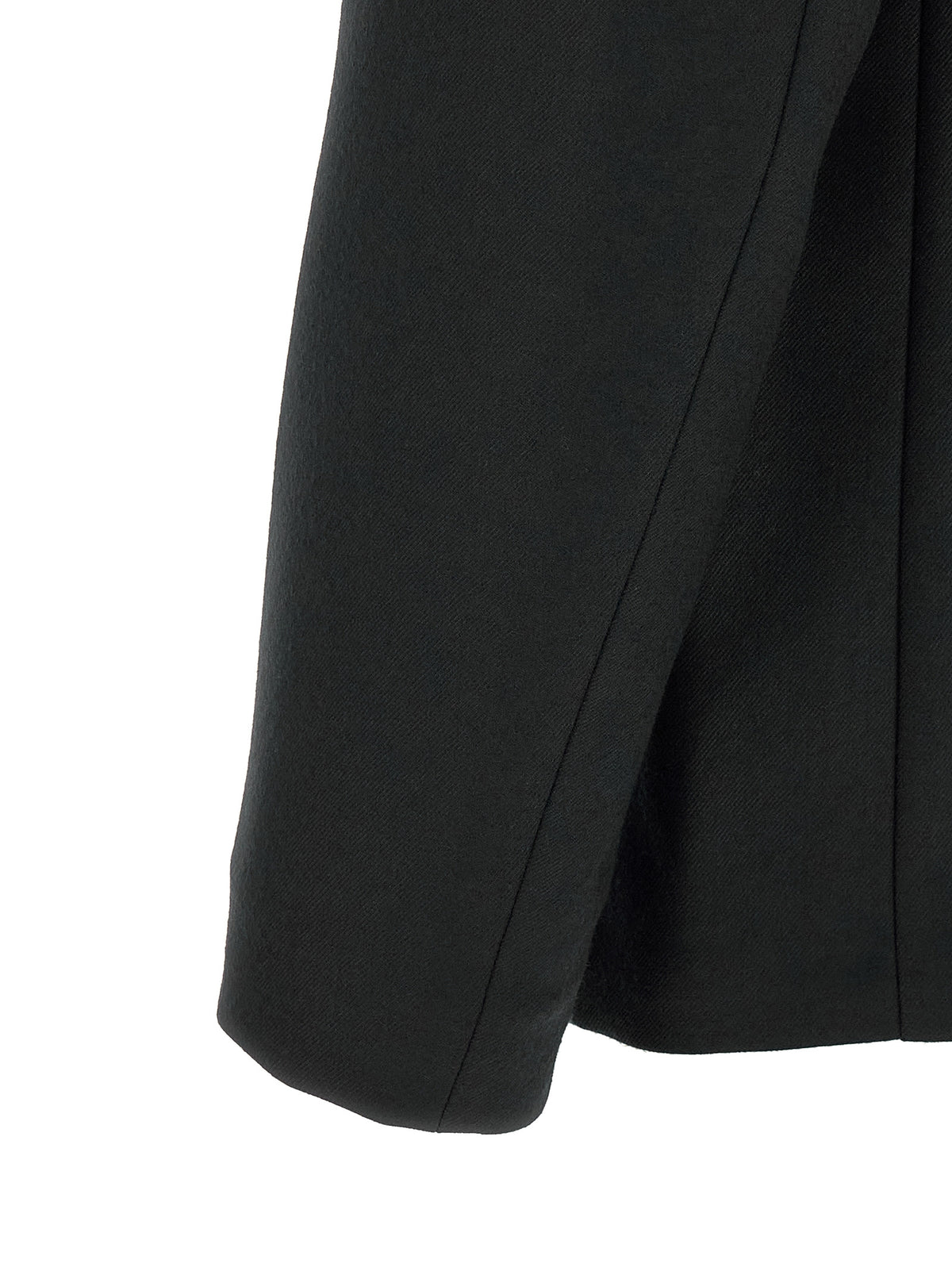 Maison Margiela Blazer aus schwarzer Schurwolle