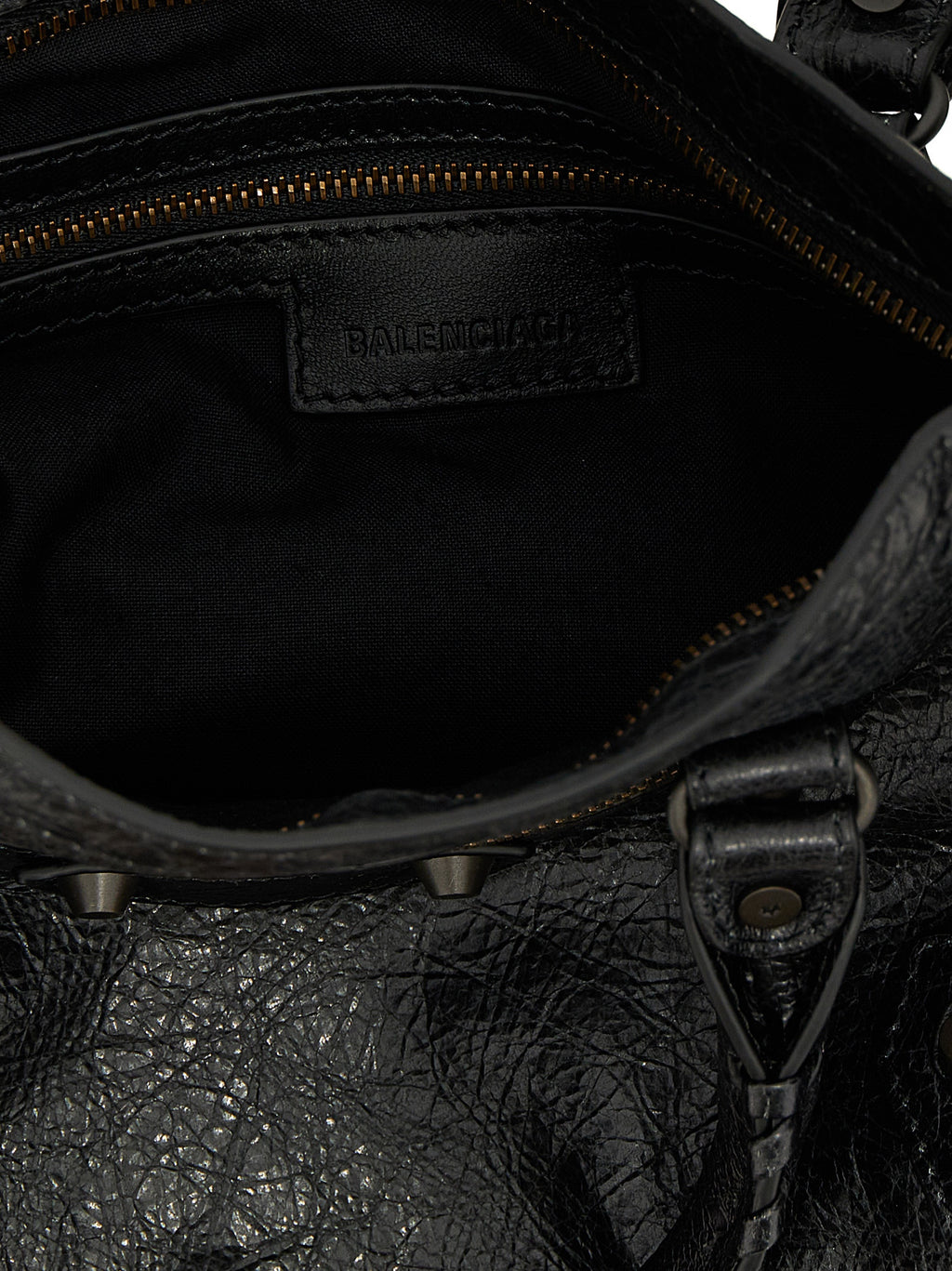 Balenciaga Black Lamb Leather Handbag