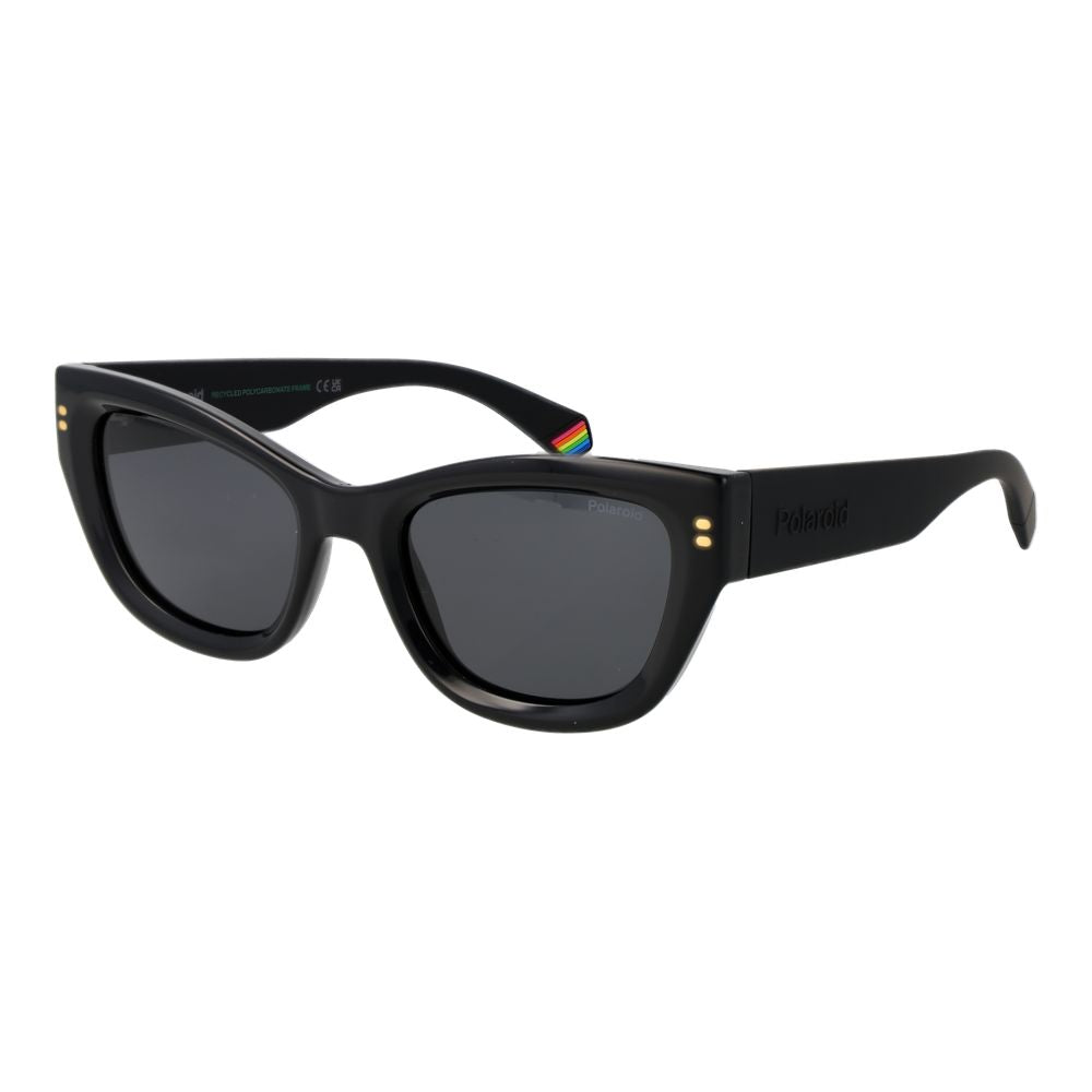 Polaroid Sonnenbrille aus schwarzem Polycarbonat