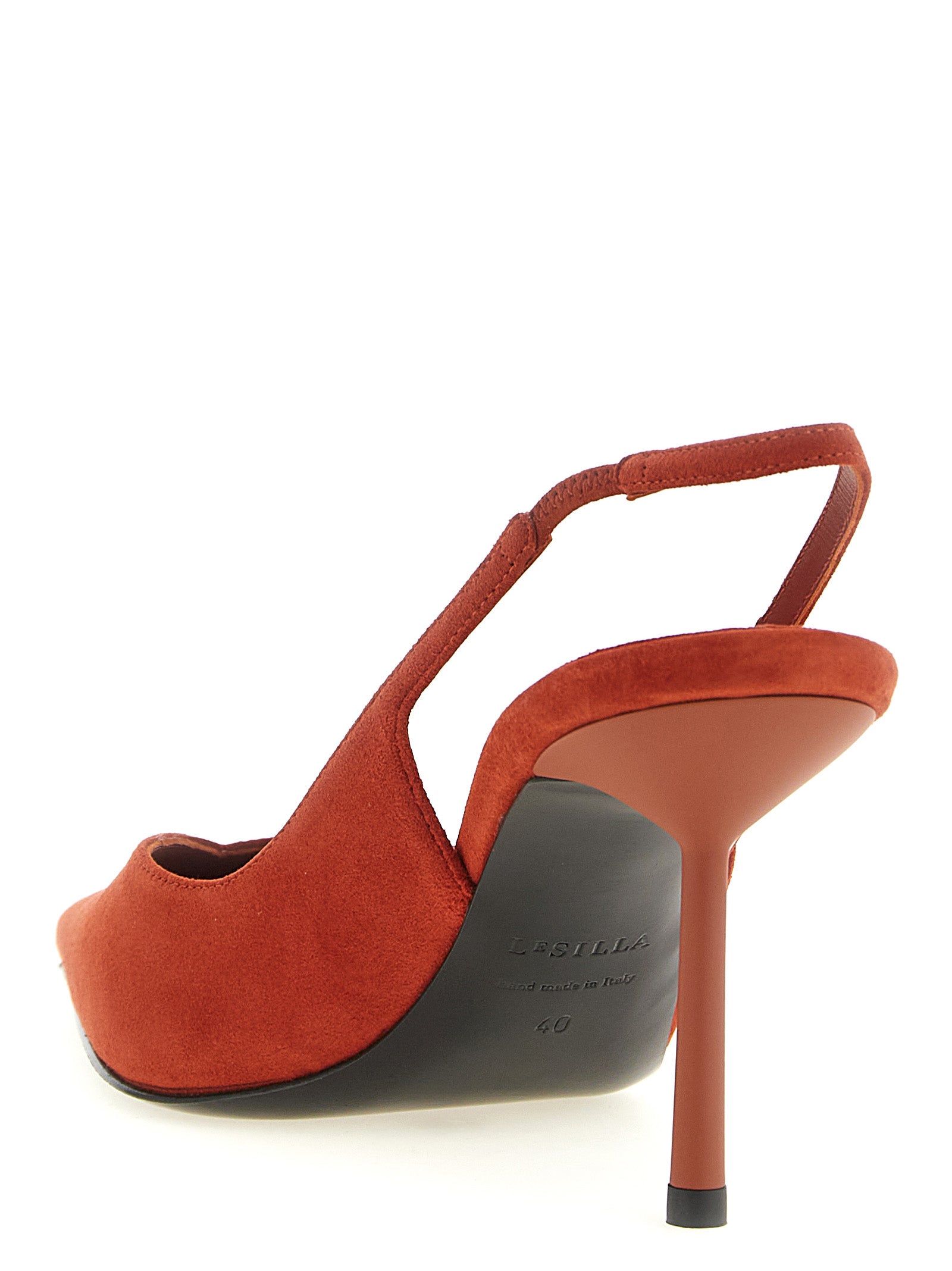LE SILLA Blue Lambskin High Heel Pumps