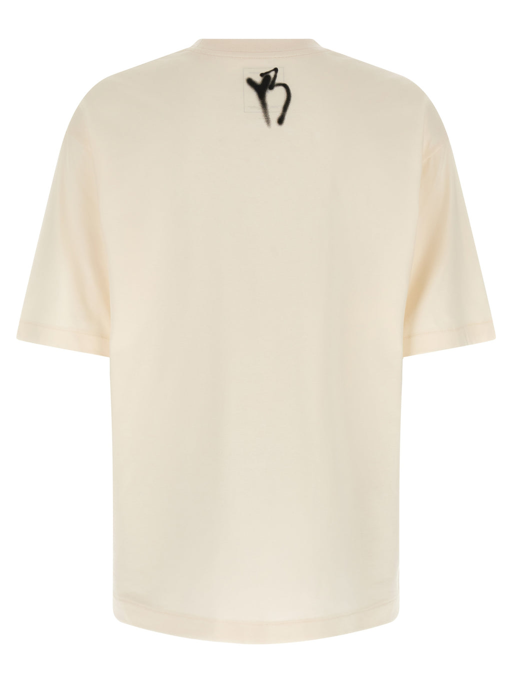 Y-3 White Cotton T-Shirt
