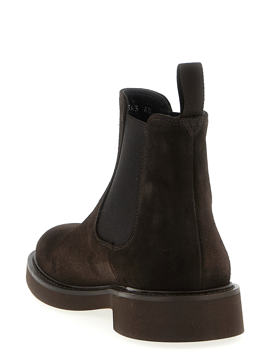 Doucal's Brown Calfskin Chelsea Boots