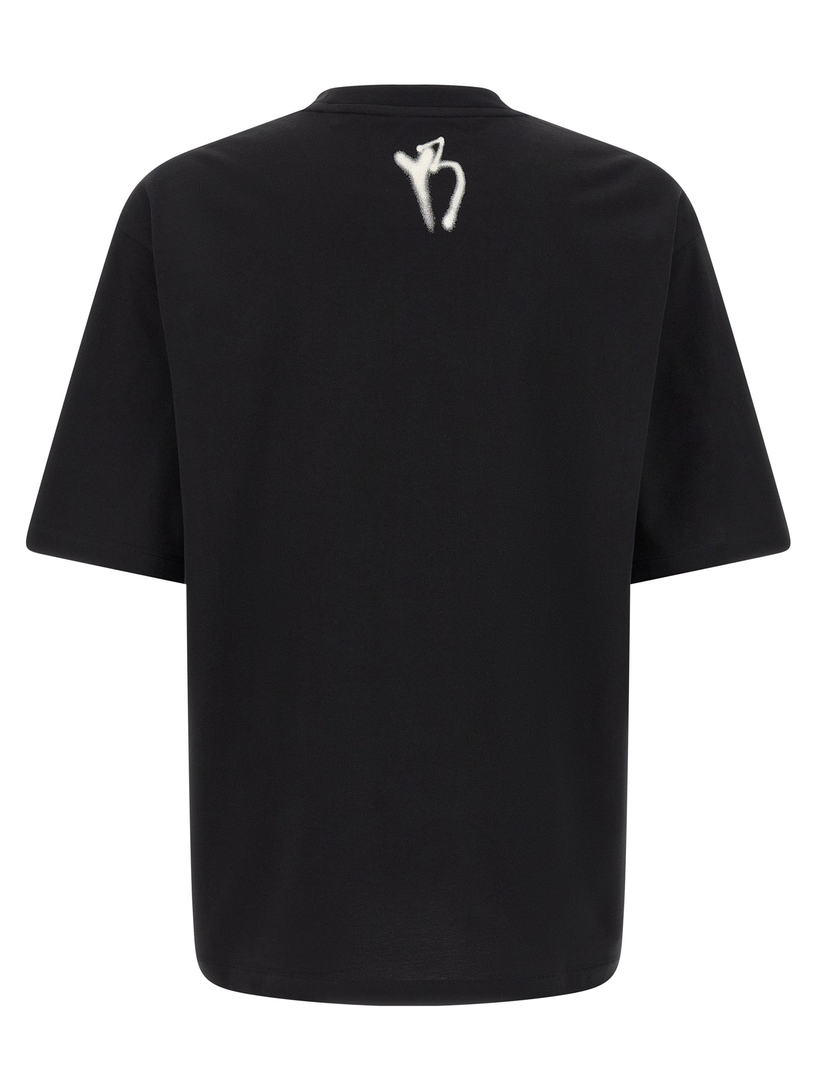 Y-3 Black Cotton T-Shirt