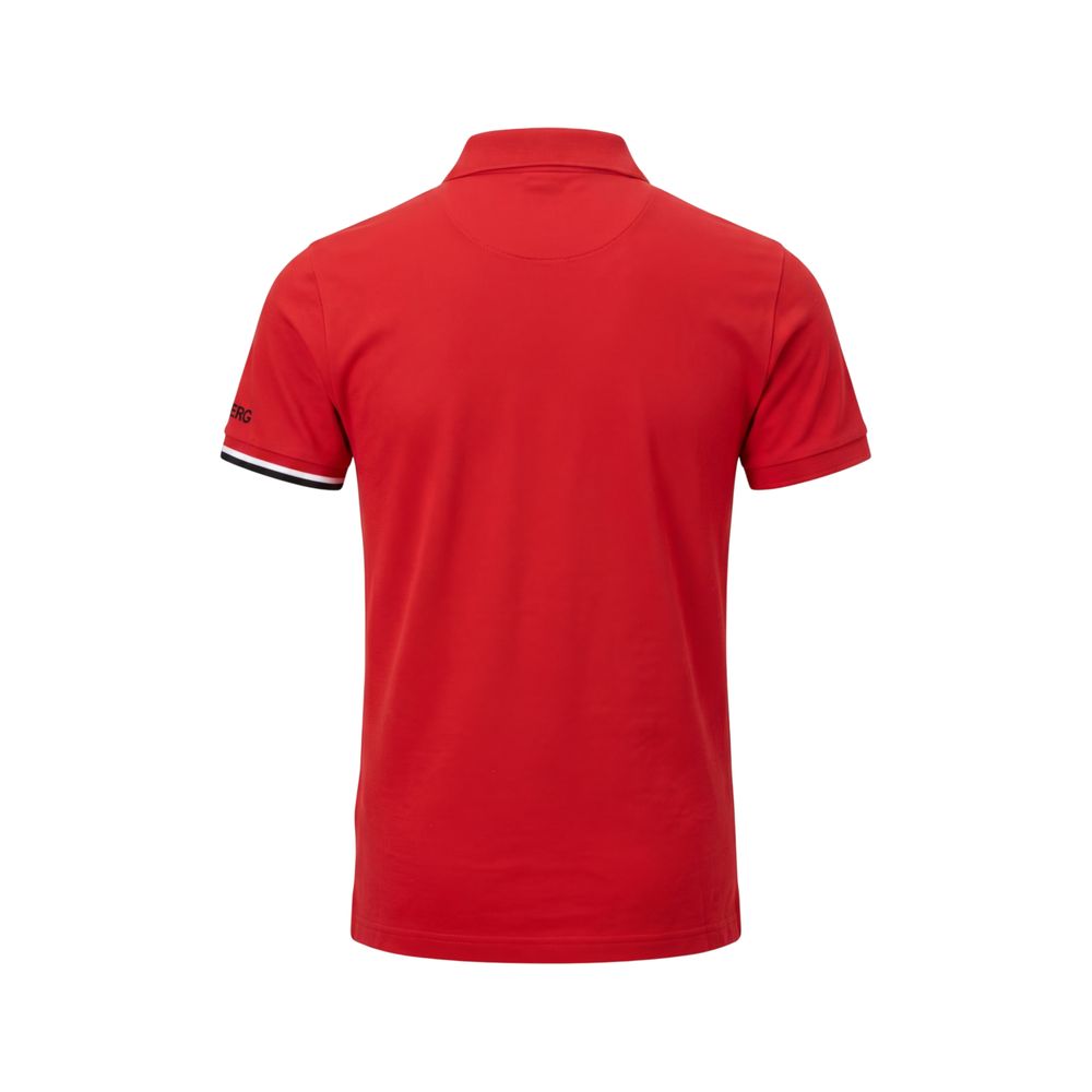 Iceberg Red Cotton Herren Polo-Shirt