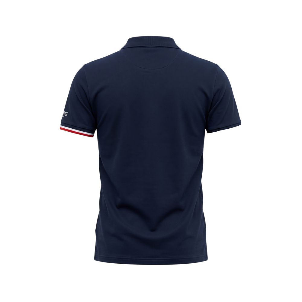 Polo en coton bleu Iceberg pour homme