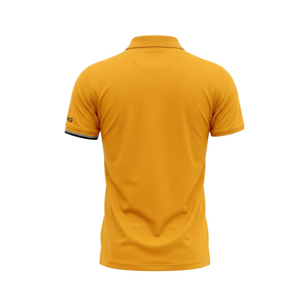 Iceberg Gelbes Baumwoll-Poloshirt für Herren