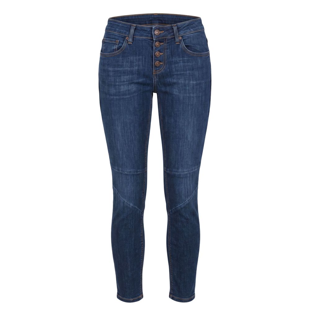 Artikel: Damenjeans aus blauer Baumwolle