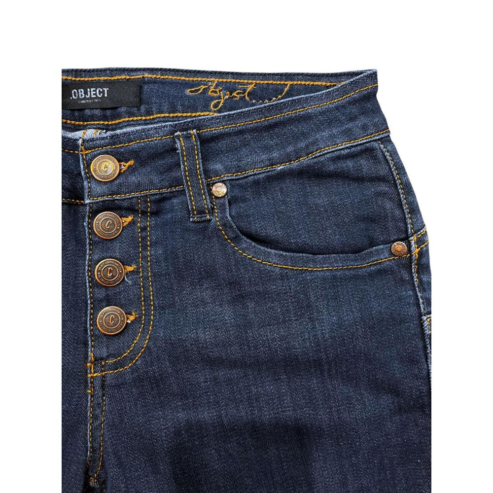 Artikel: Damenjeans aus blauer Baumwolle