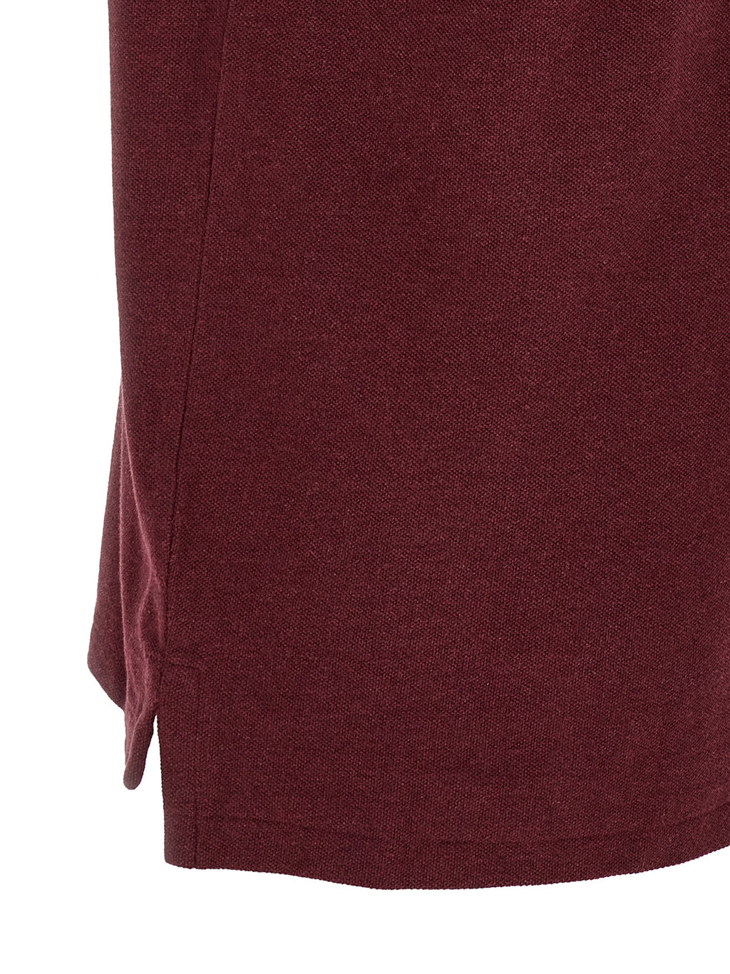 Polo Ralph Lauren Bordeaux Cotton Polo Shirt