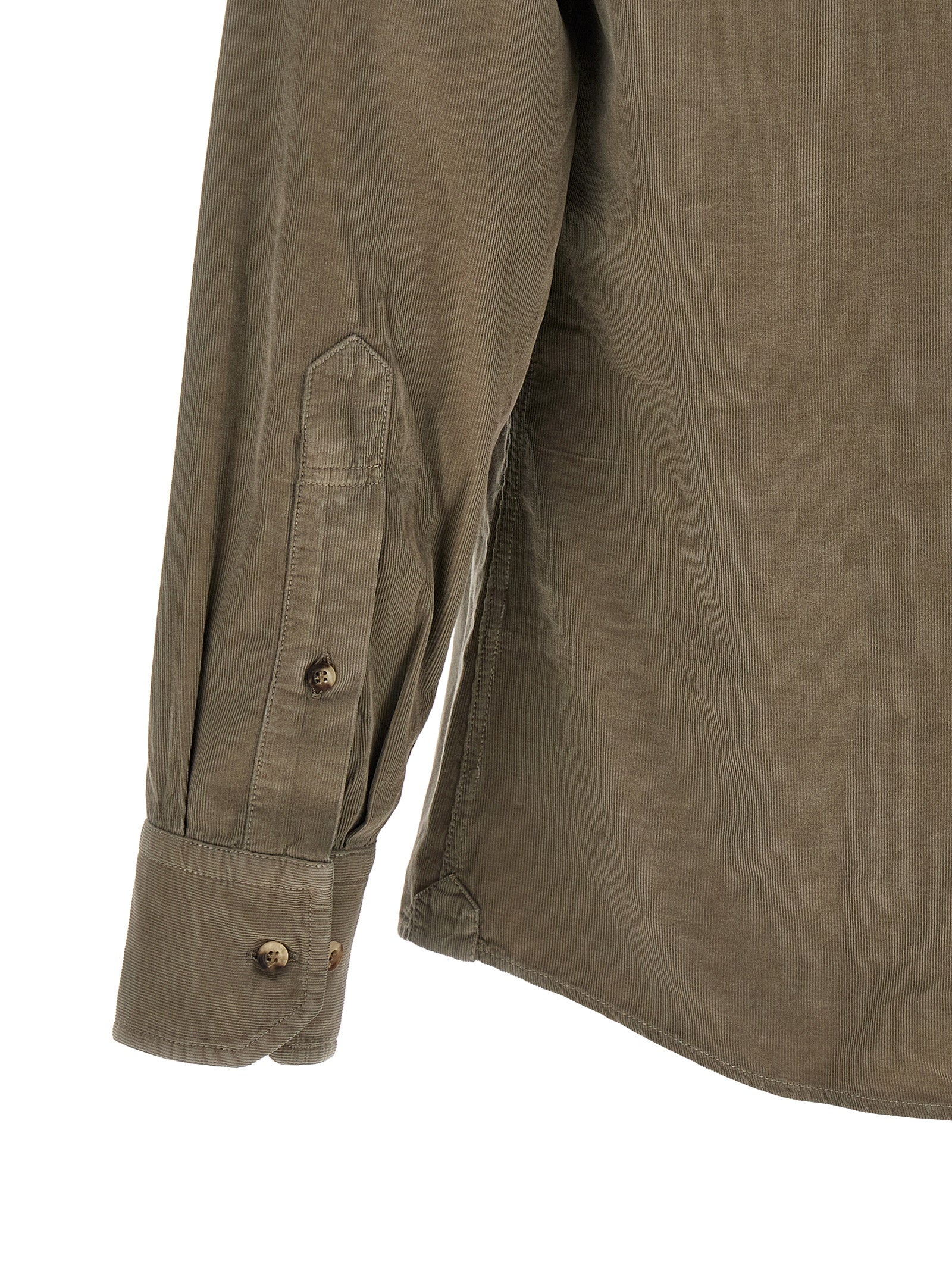 Brunello Cucinelli Bicolor Cotton Blouse