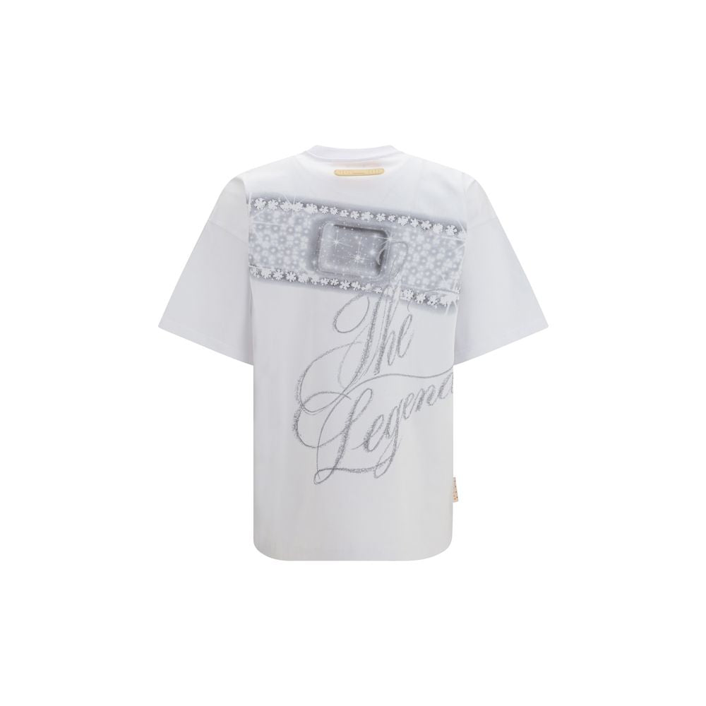 PDF-Kanal Weißes Baumwoll-T-Shirt