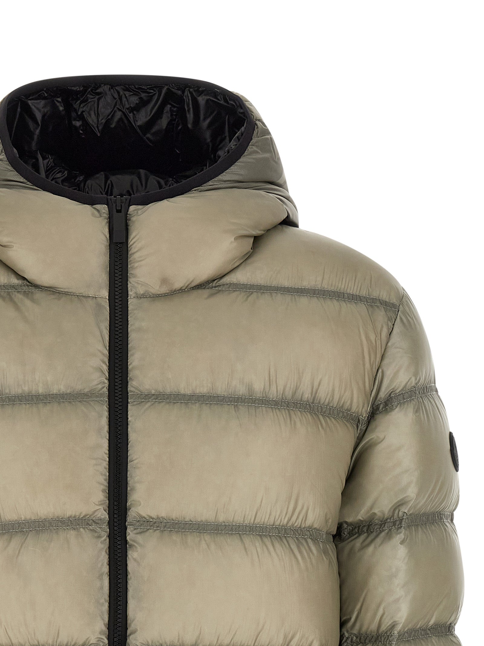 Moncler Beige Polyamide Full-Length Jacket