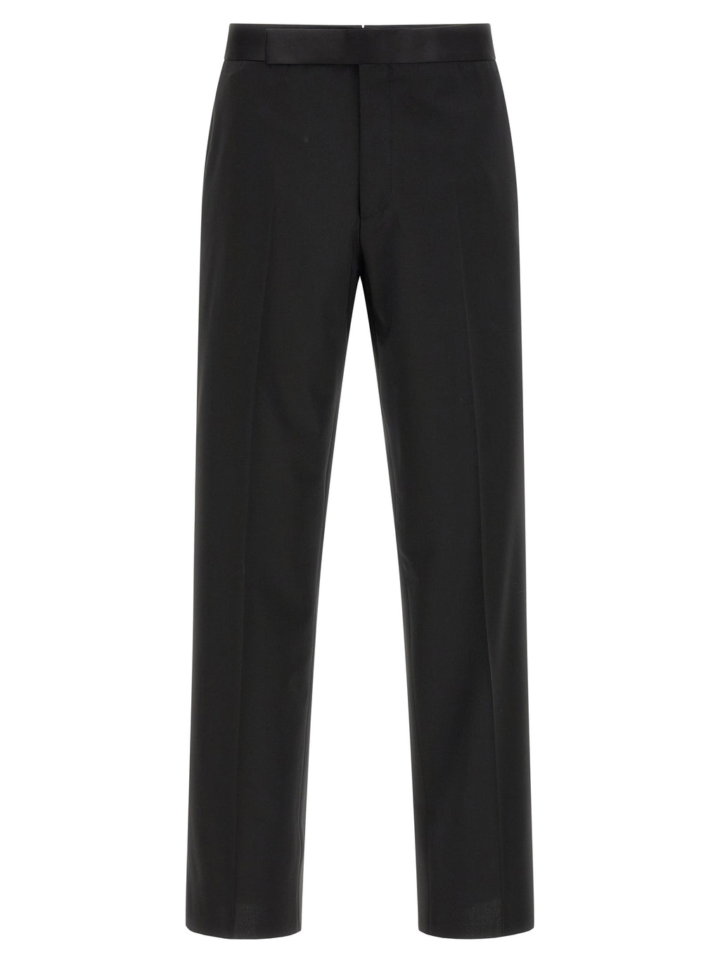 Lardini Black Virgin Wool Tuxedo