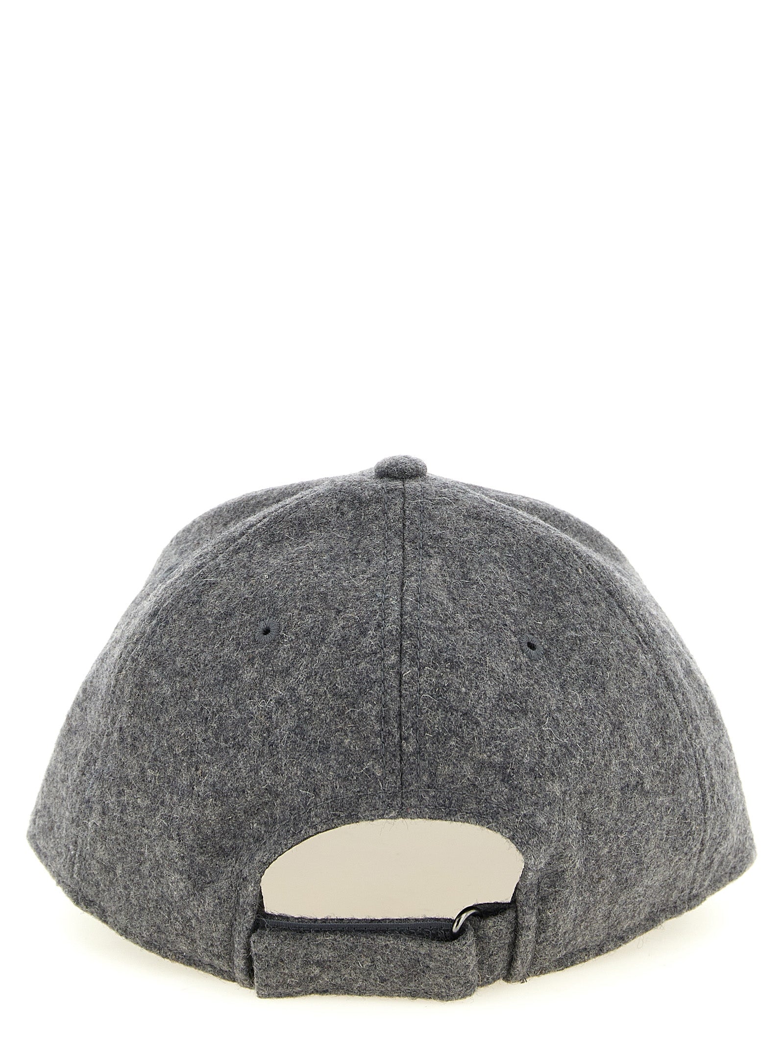 Ballantyne Gray Wool Cap (Baseball Hat)