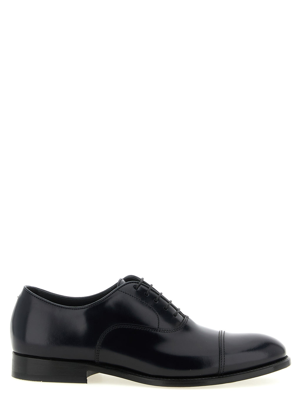Doucal's Oxfords und Derbys aus blauem Lammleder