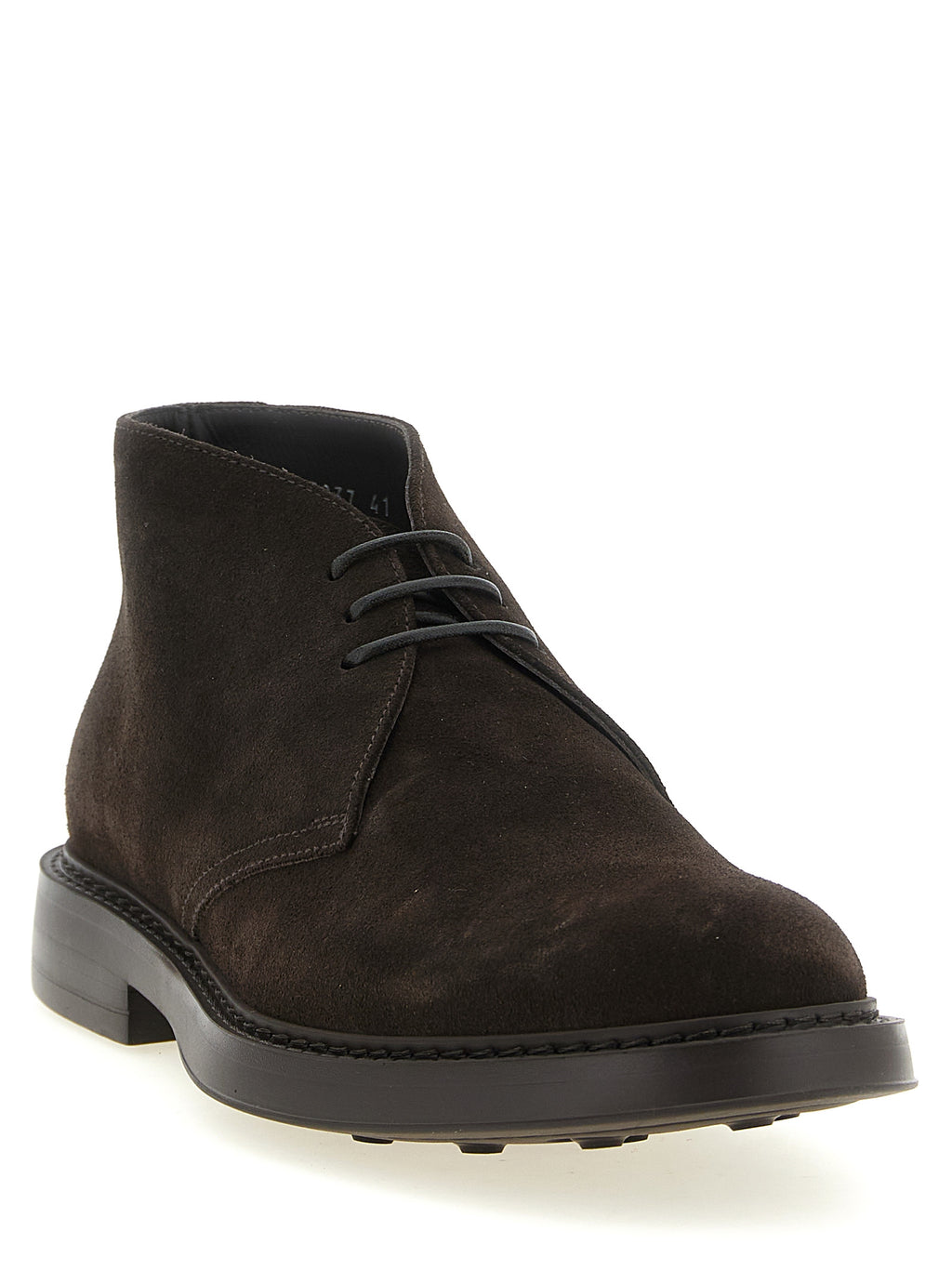 Doucal's Braune Lammleder-Stiefeletten
