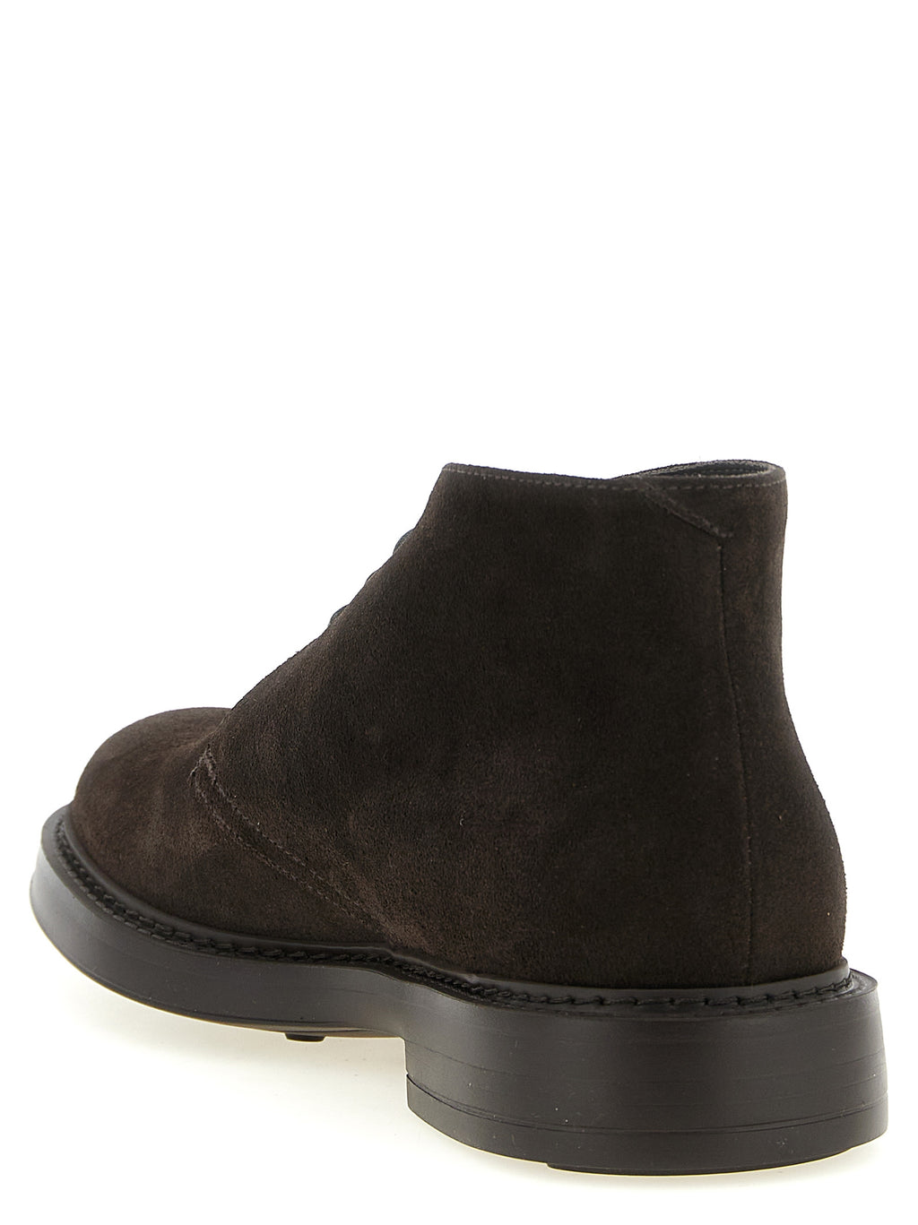 Doucal's Braune Lammleder-Stiefeletten