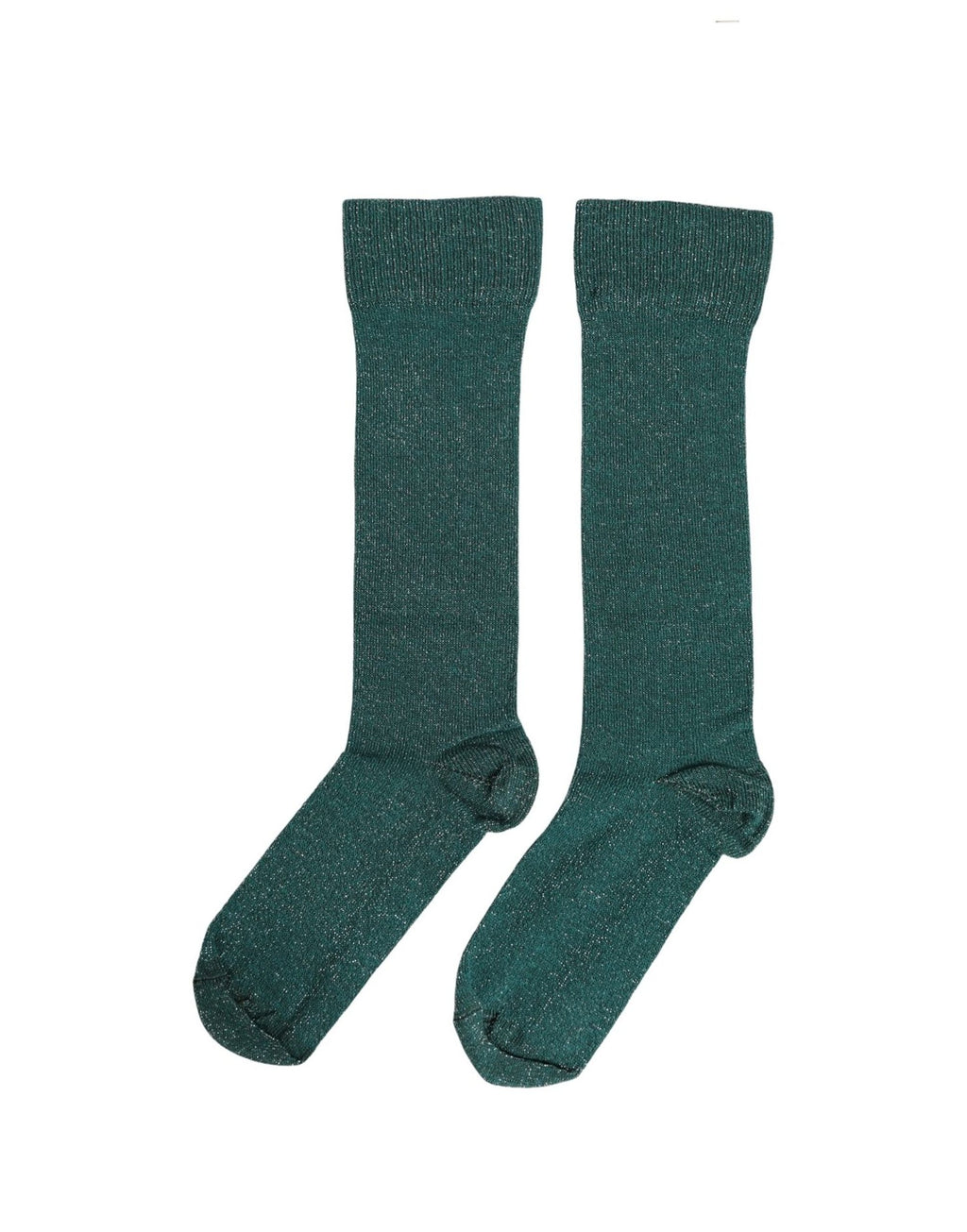 Dolce & Gabbana Dunkelgrün Viskose Logo Mid-Calf Accessoire Socken