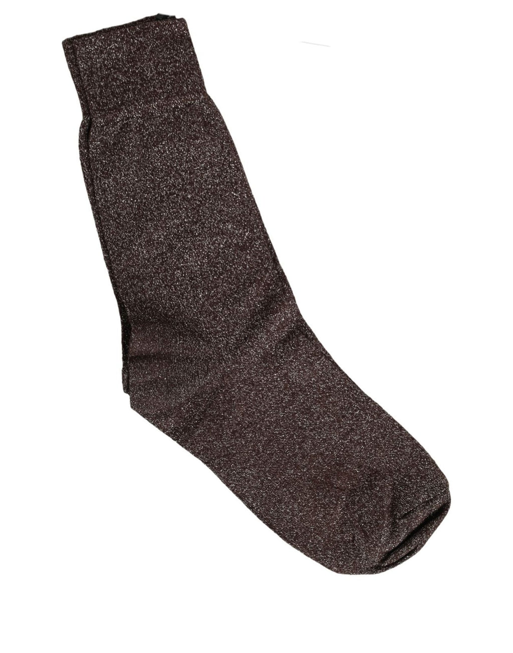 Dolce & Gabbana Dunkelbraune Viskose Wadenhohe Socken