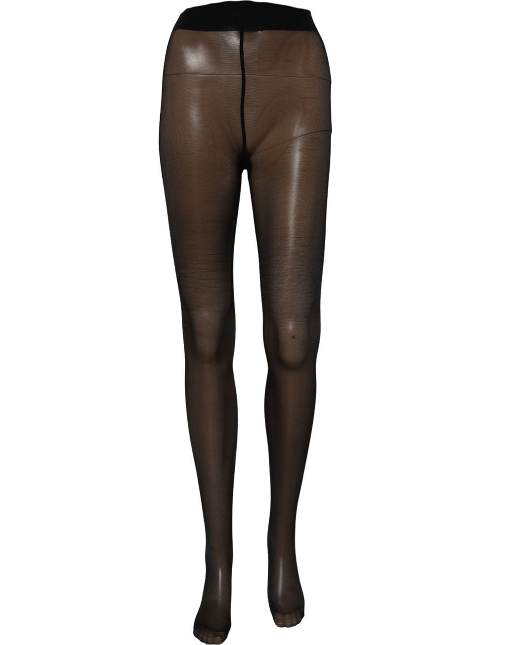 Dolce & Gabbana Schwarze Nylonstrumpfhose Socken