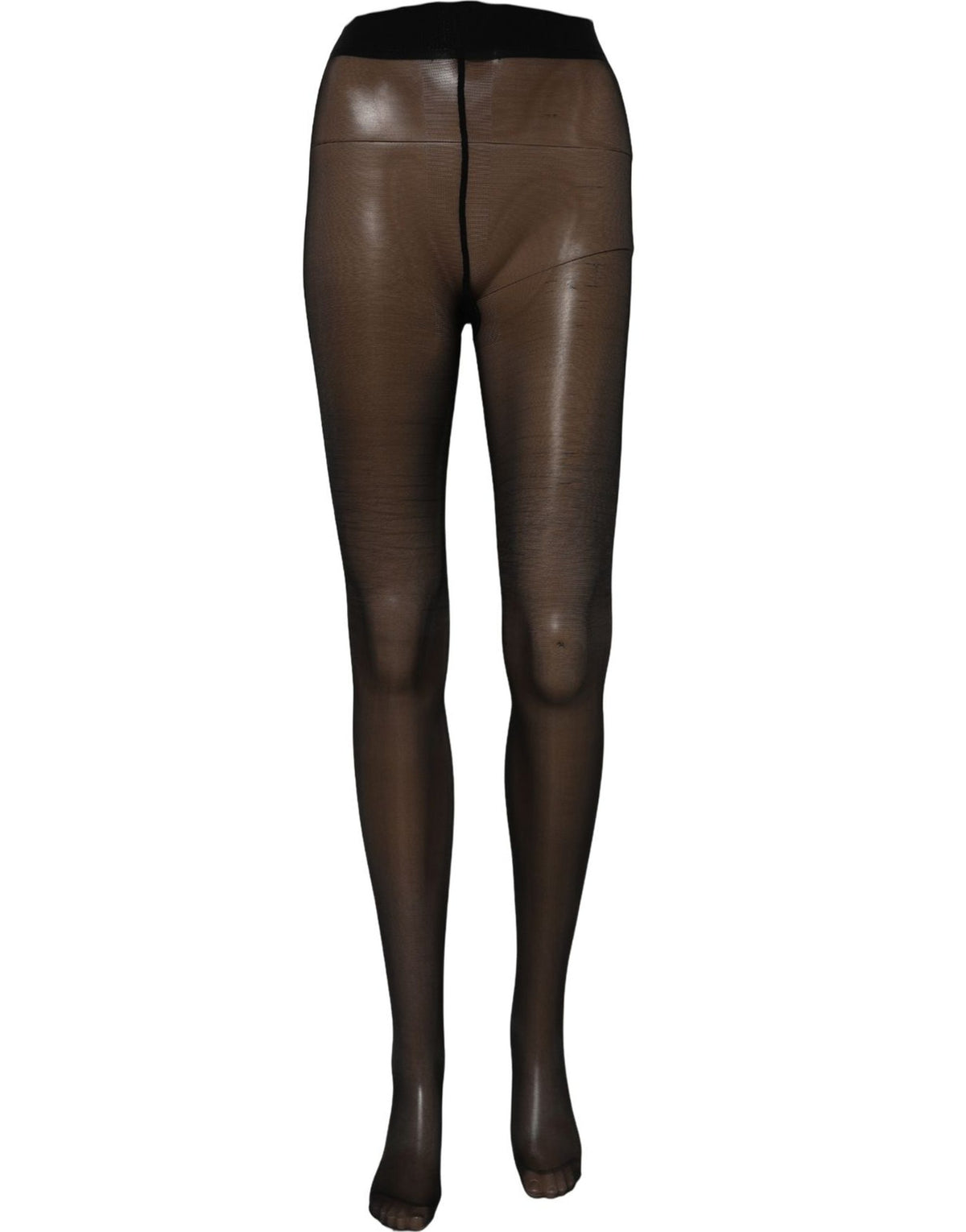 Dolce & Gabbana Schwarze Nylonstrumpfhose Socken