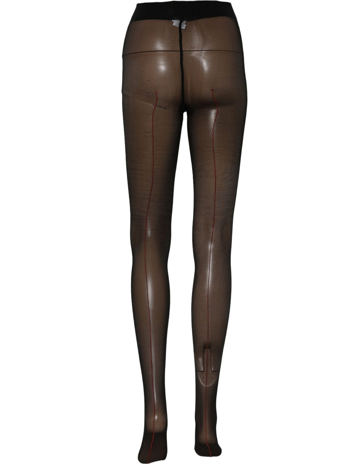 Dolce & Gabbana Schwarze Nylonstrumpfhose Socken