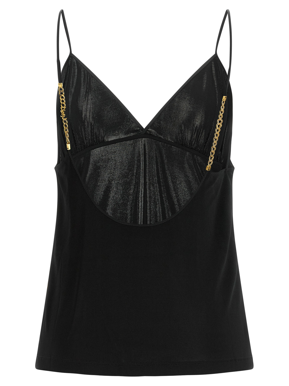Saint Laurent Schwarze Tanktops aus Viskose