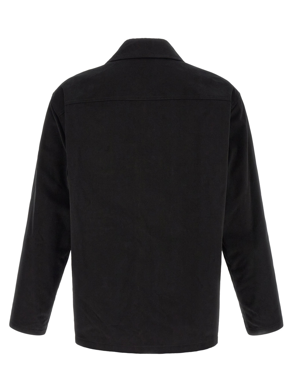 Saint Laurent Bluse aus schwarzer Baumwolle