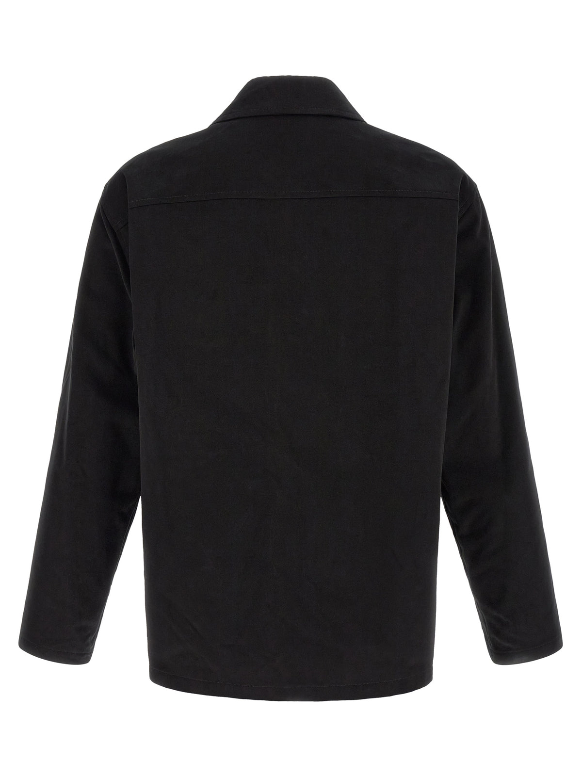 Saint Laurent Bluse aus schwarzer Baumwolle