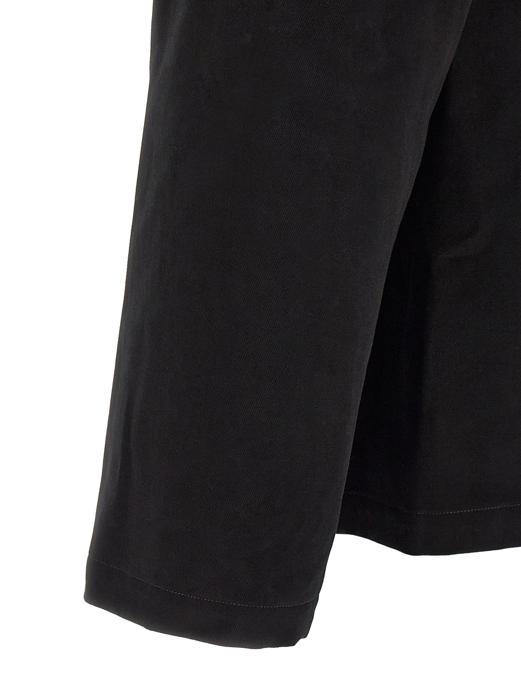 Saint Laurent Bluse aus schwarzer Baumwolle