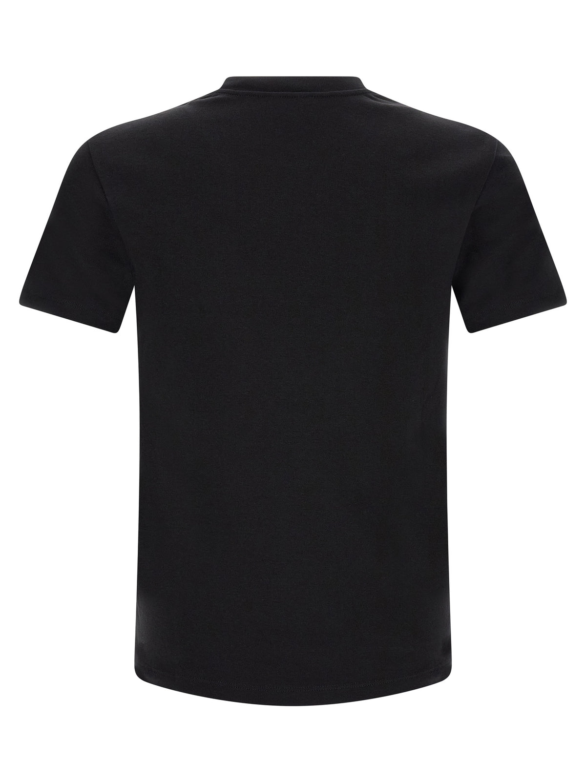 Saint Laurent Schwarzes Baumwoll-T-Shirt