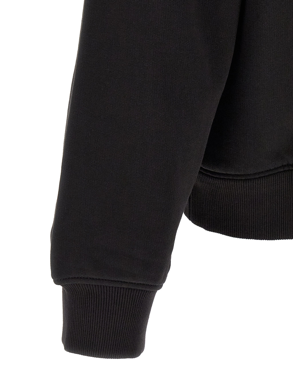 Dolce & Gabbana Schwarzes Baumwoll-Sweatshirt