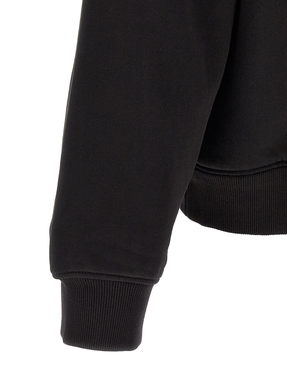 Dolce & Gabbana Schwarzes Baumwoll-Sweatshirt