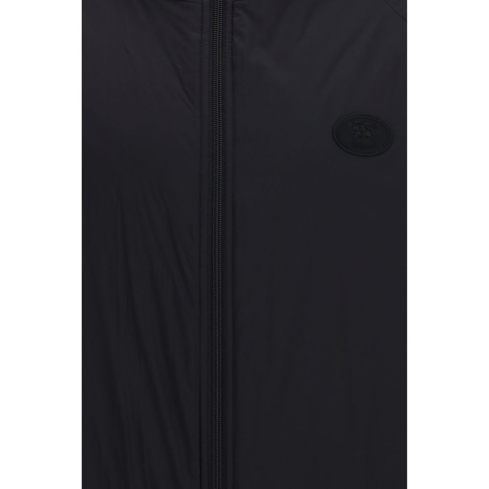 Burberry Schwarze Nylon Steppjacke