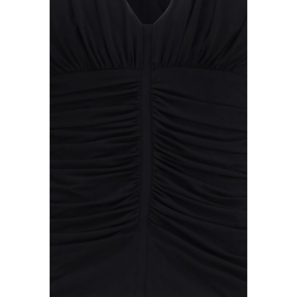 Max Mara Schwarzes Viskosehemd