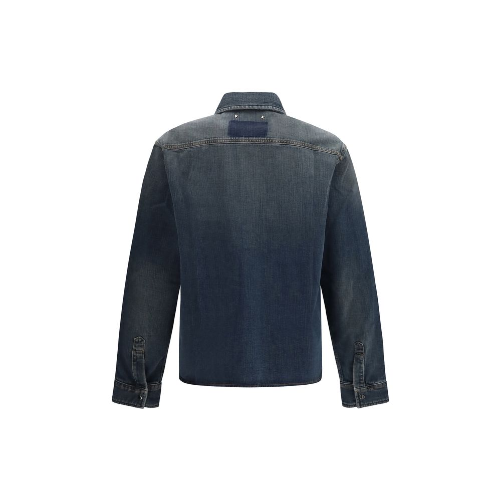 Golden Goose Jeanshemd Blau