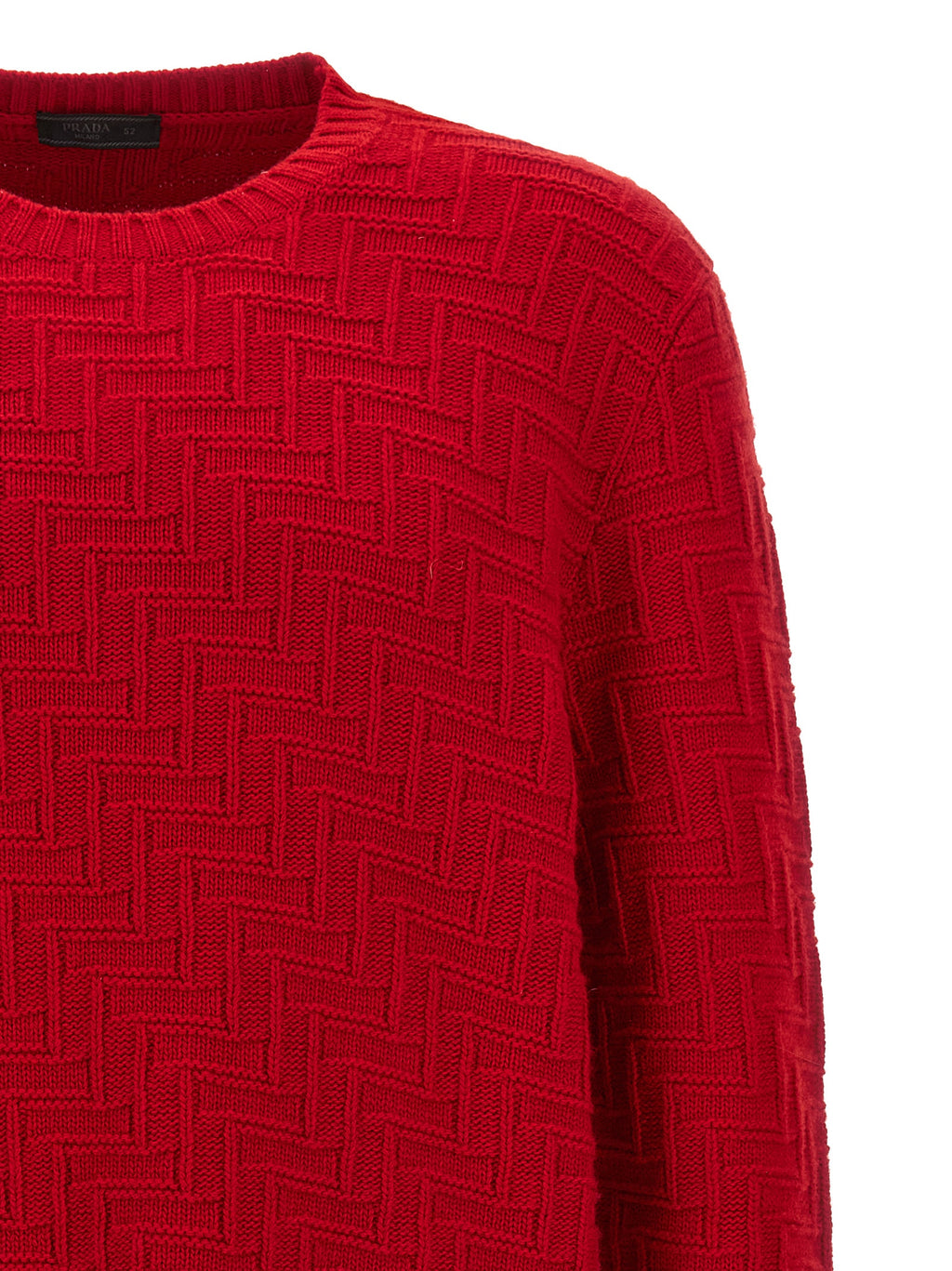Prada Cardigan aus mehrfarbiger Schurwolle