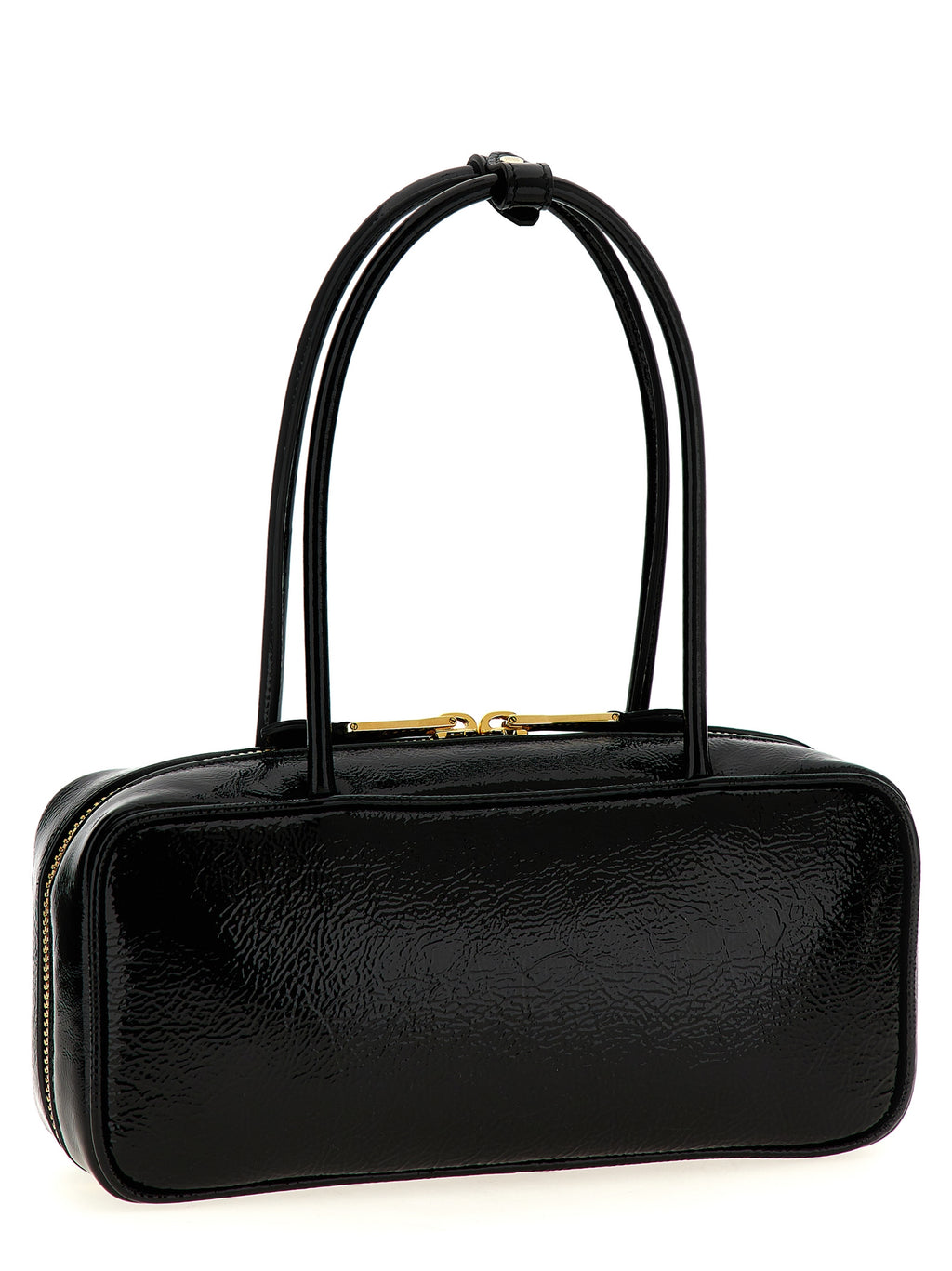 Miu Miu Handtasche aus schwarzem Lammleder