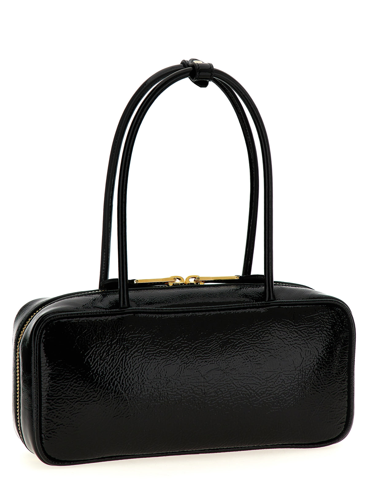 Miu Miu Handtasche aus schwarzem Lammleder