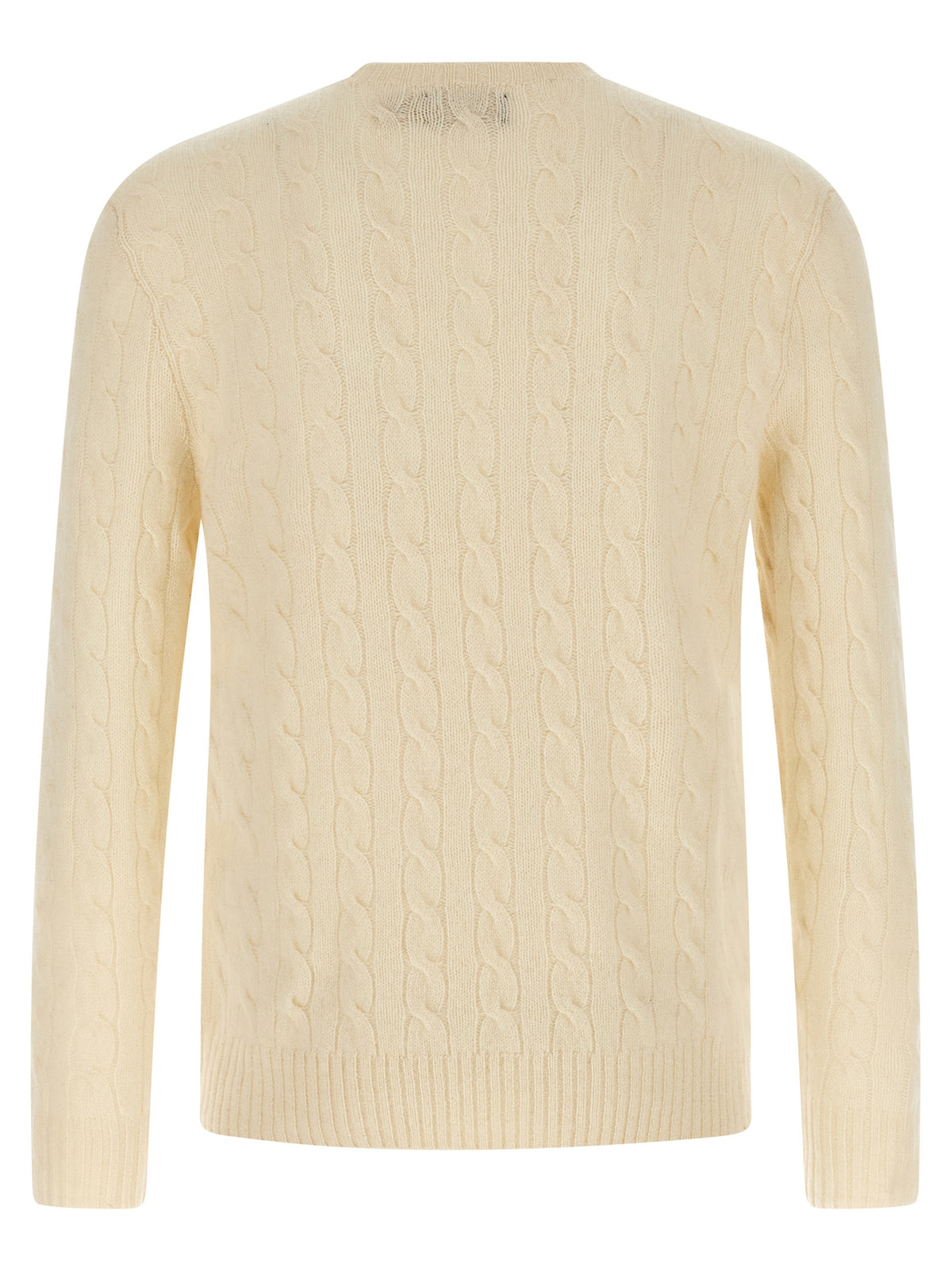 Polo Ralph Lauren Weißer Wollcardigan