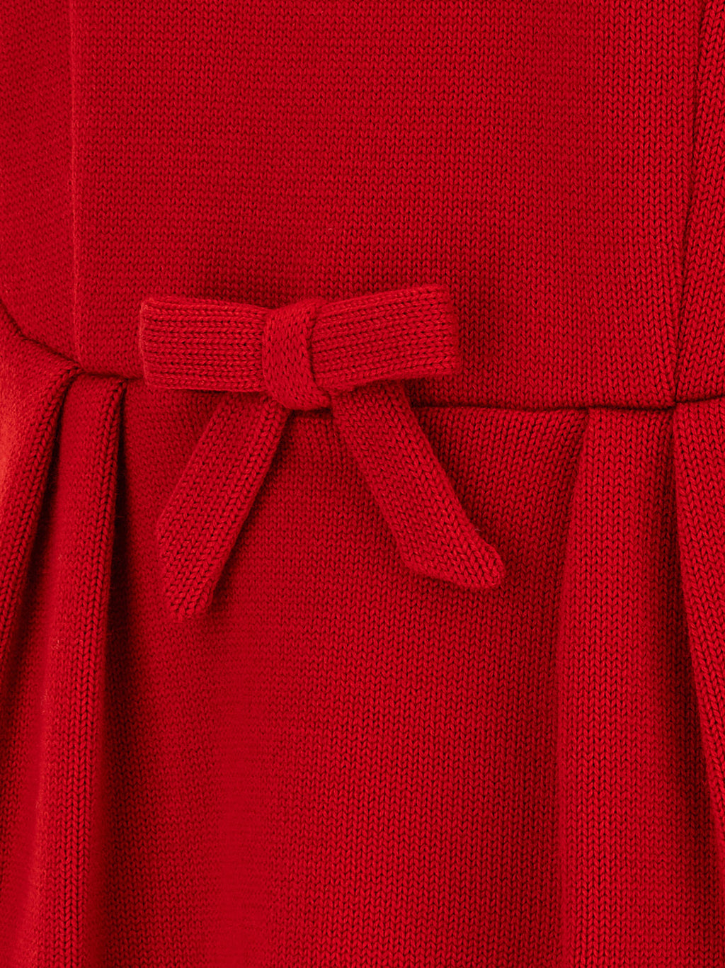Prada Red Virgin Wool Cardigan