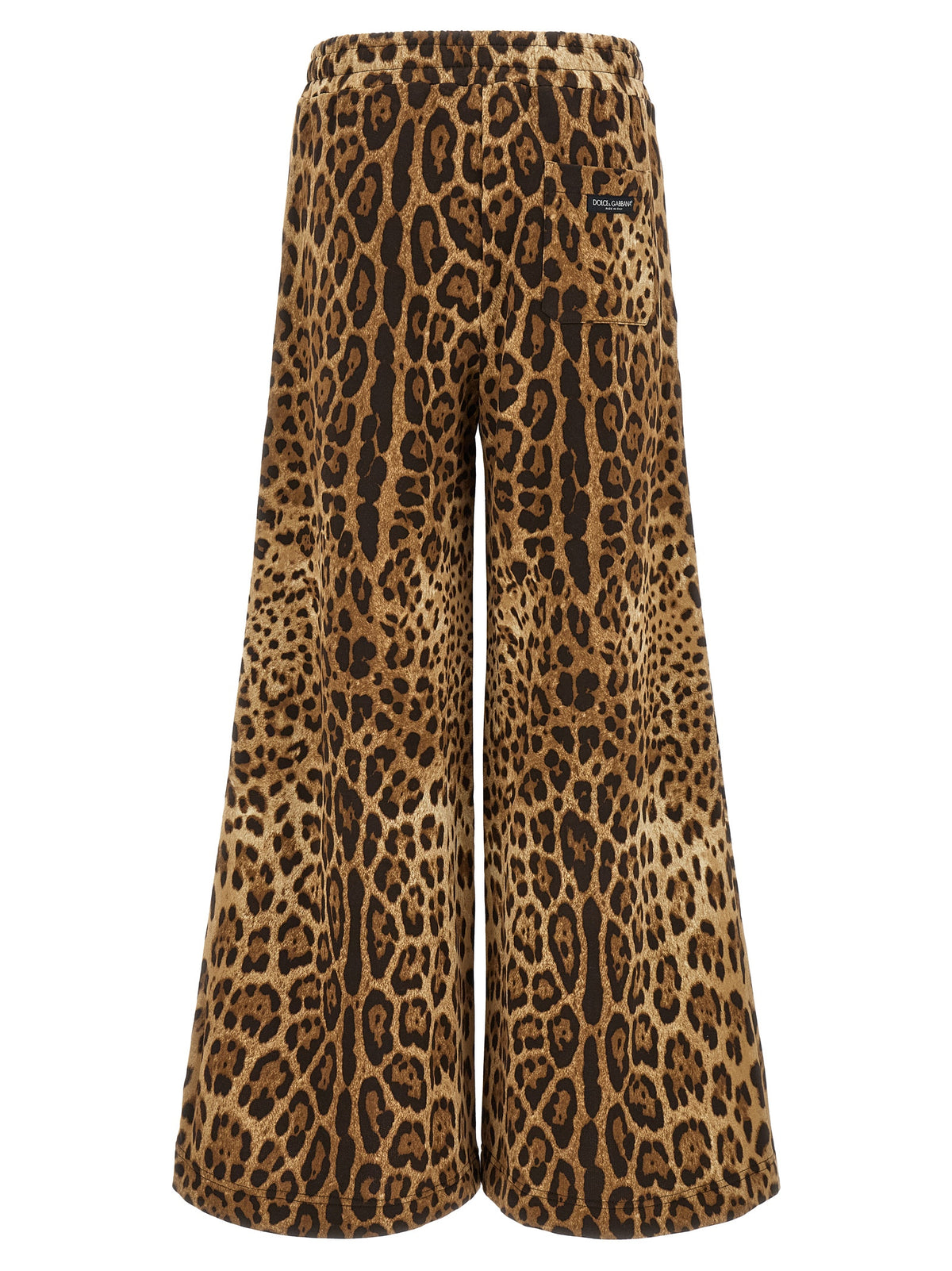 Dolce & Gabbana Braune Baumwoll Freizeithose